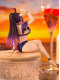 Фігурка FuRyu Overlord - Albedo - Noodle Stopper Figure - Mizugi, Dark Purple ver.