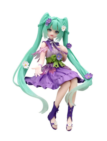 Фігурка FuRyu Piapro Characters - Hatsune Miku - Flower Fairy - Noodle Stopper Figure - Purple Cosmos