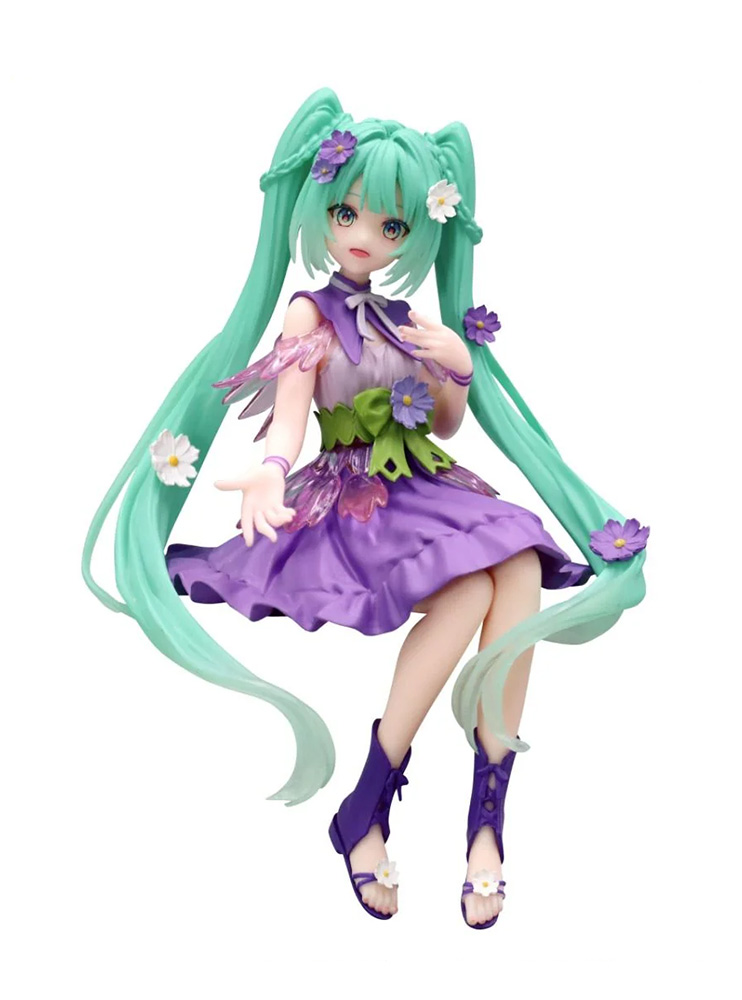 Фігурка FuRyu Piapro Characters - Hatsune Miku - Flower Fairy - Noodle Stopper Figure - Purple Cosmos Фігурка FuRyu Piapro Characters - Hatsune Miku - Flower Fairy - Noodle Stopper Figure - Purple Cosmos