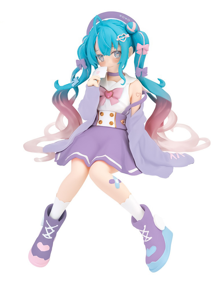 Фігурка Furyu Hatsune Miku Flower Love Sailor Noodle Stopper Purple Color Ver.