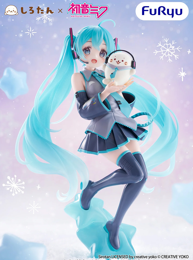 Фігурка FuRyu Piapro Characters - Sirotan - Hatsune Miku - Exc∞d Creative - Sirotan x Hatsune Miku