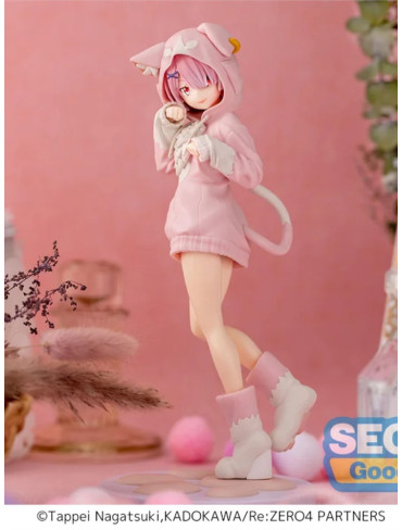 Фігурка SEGA Re:Zero Kara Hajimeru Isekai Seikatsu - Ram - XStellar - Mofumofu Puck