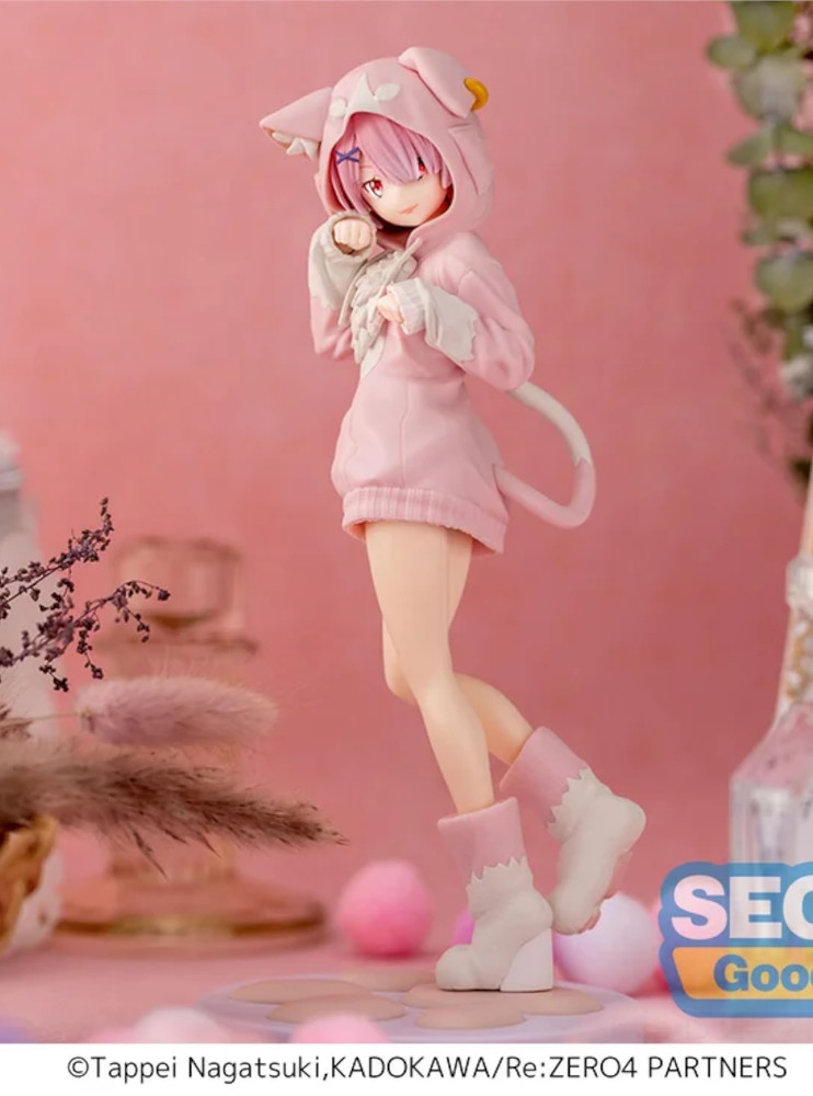Фігурка SEGA Re:Zero Kara Hajimeru Isekai Seikatsu - Ram - XStellar - Mofumofu Puck