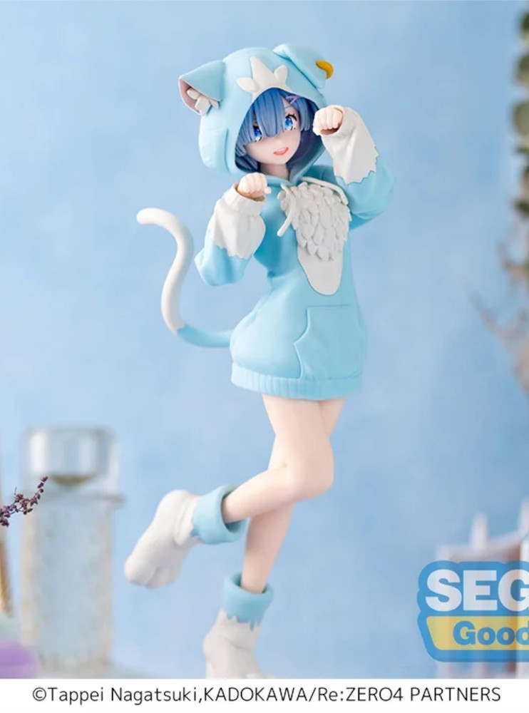 Фігурка SEGA Re:Zero Kara Hajimeru Isekai Seikatsu - Rem - XStellar - Mofumofu Puck