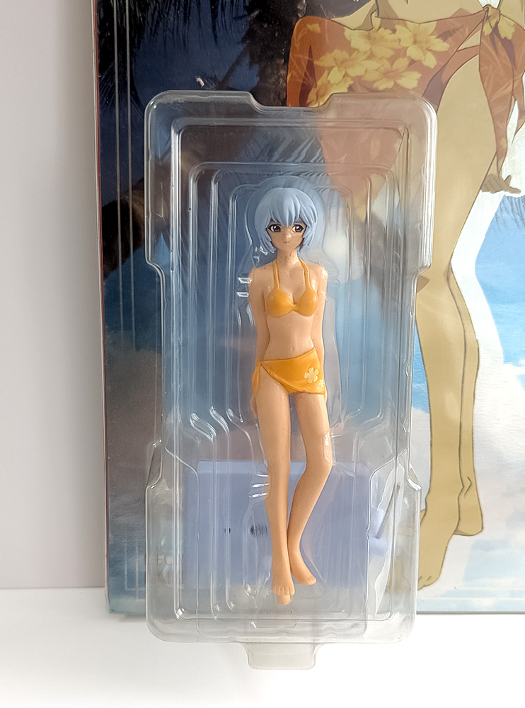 Фігурка SEGA Neon Genesis Evangelion Visual Package Rei Ayanami Upbringing Plan Bikini ver