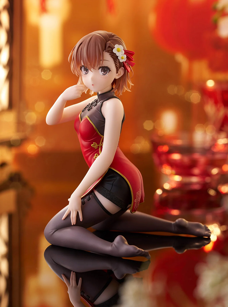 Фігурка Taito A Certain Scientific Railgun - Misaka Mikoto - Desktop Cute - Chinese Dress Ver.