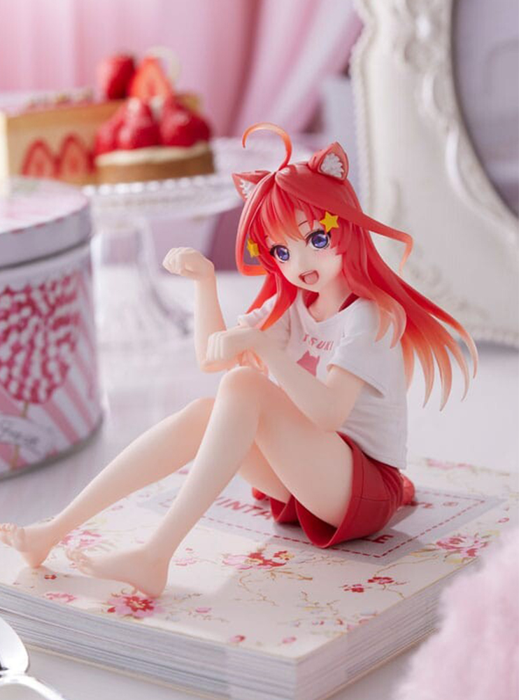 Фігурка Taito Gotoubun no Hanayome* - Nakano Itsuki - Desktop Cute - Cat room wear ver.
