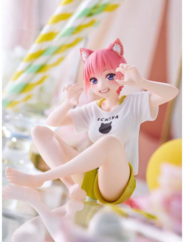 Фігурка Taito Gotoubun no Hanayome* -  Nakano Ichika - Desktop Cute - Cat room wear ver.