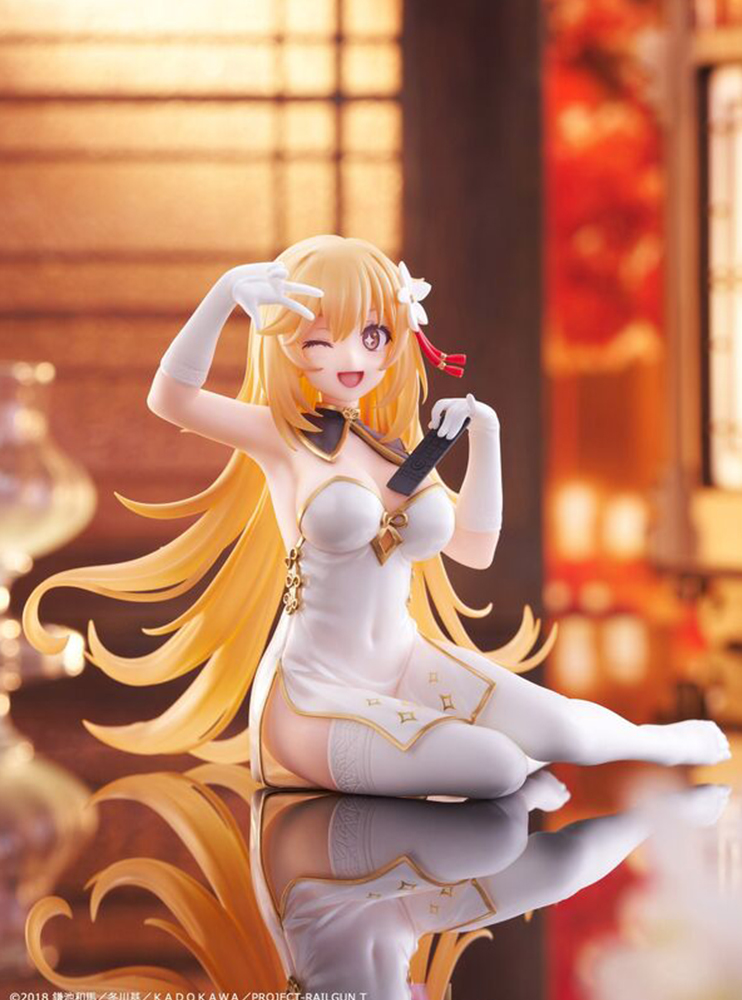 Фігурка Taito Фігурка Taito A Certain Scientific Railgun - Shokuhou Misaki - Desktop Cute - Chinese Dress Ver.