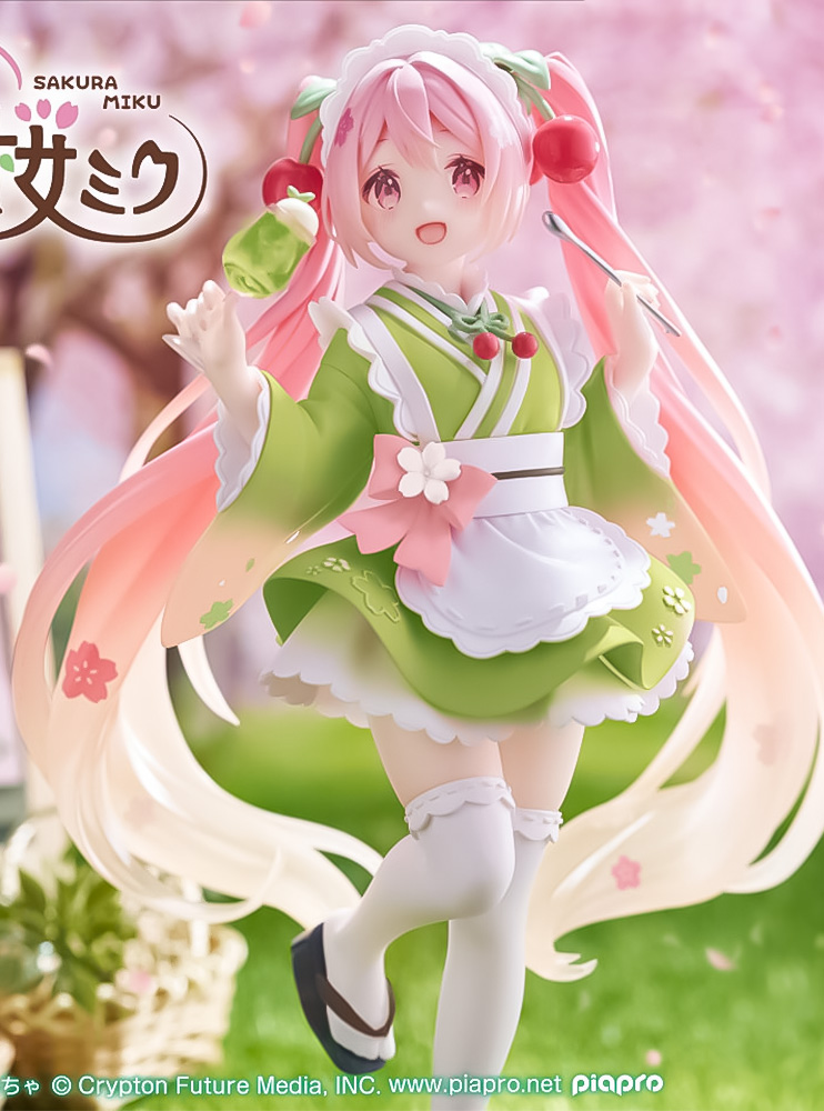 Фігурка Taito Sakura Miku Coreful Figure Japanese Cafe Ver. (Limited Ver.) Фігурка Taito Sakura Miku Coreful Figure Japanese Cafe Ver. (Limited Ver.)