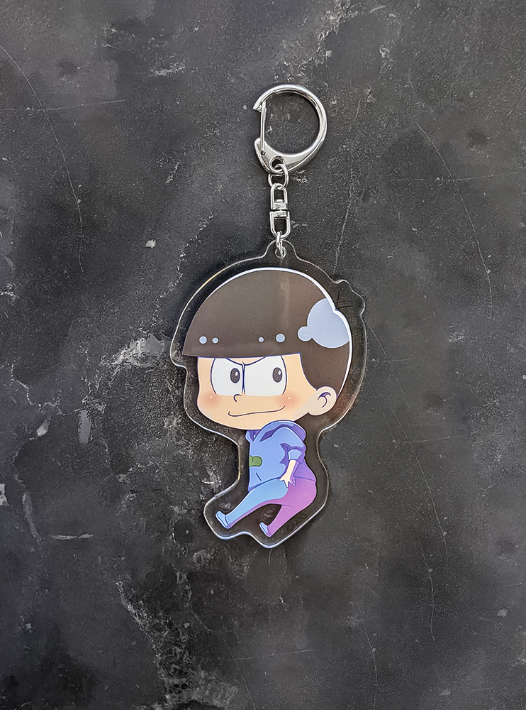 Оригінальний ариловий брелок Matsuno Karamatsu (Osomatsu-san)