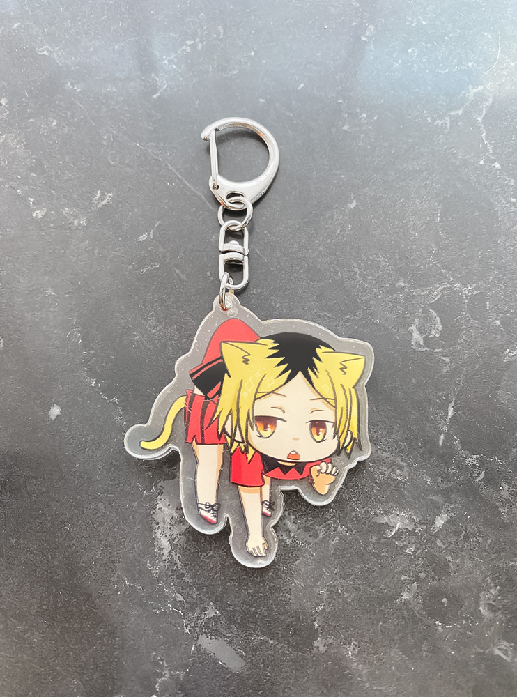Акриловий брелок Кенма Кодзуме (Haikyuu)