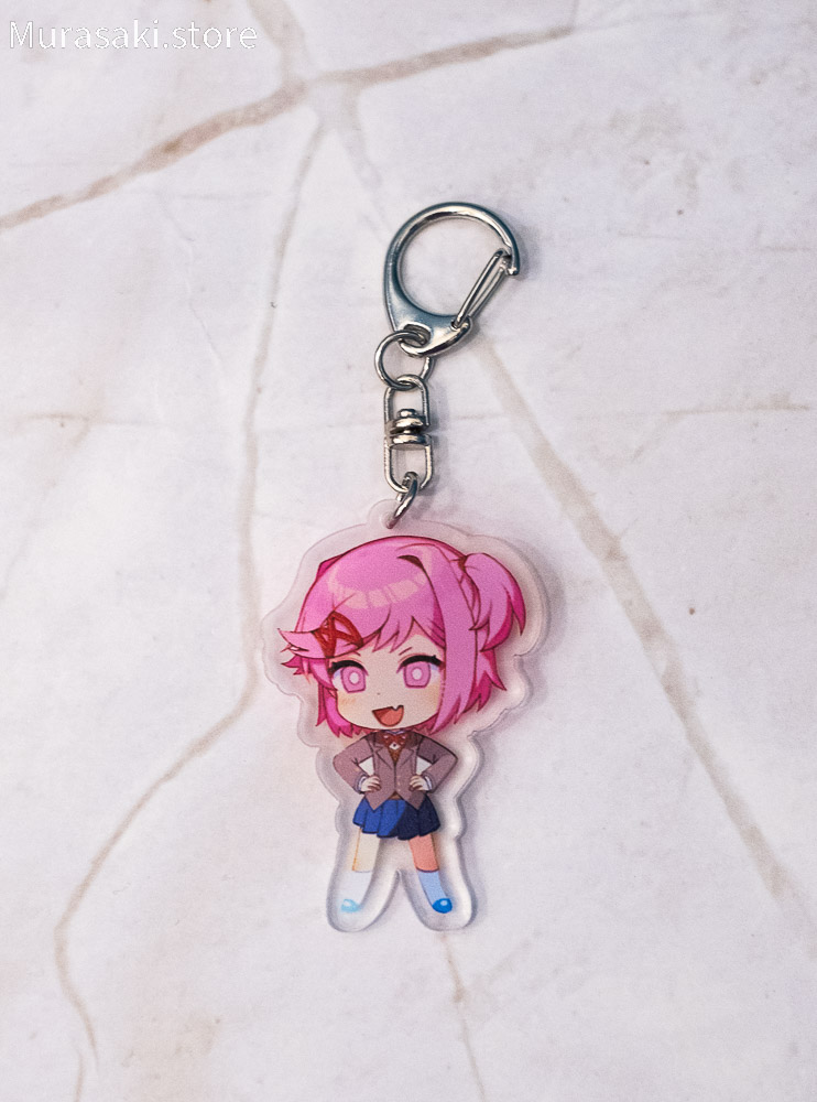 Акриловий брелок Нацукі (Doki Doki Literature Club!)