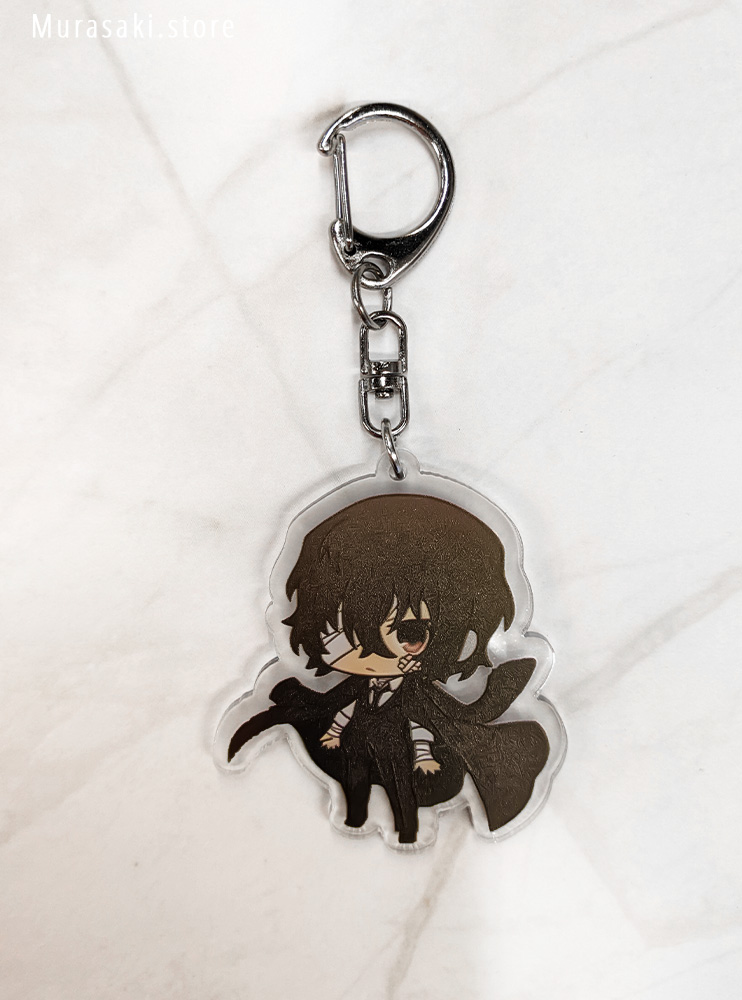 Акриловий брелок Осаму Дадзай (Bungou Stray Dogs)