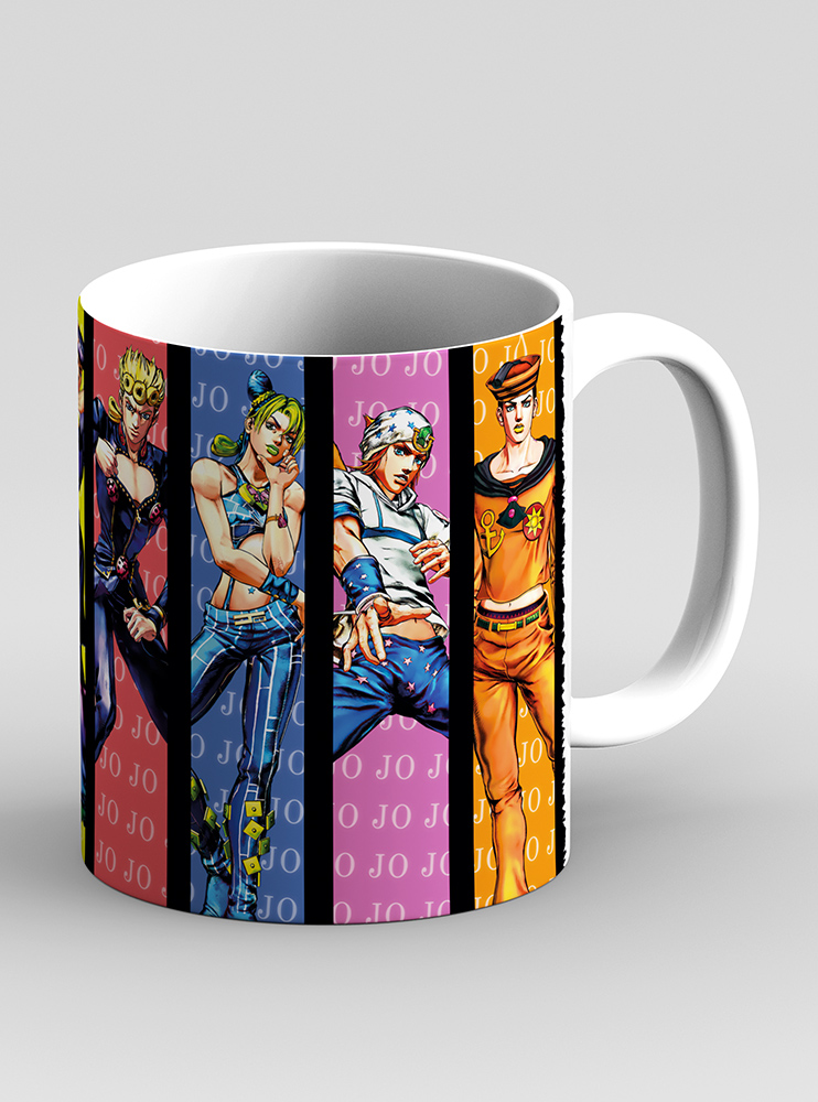 Чашка "Неймовірні пригоди ДжоДжо" 3 (JoJo's Bizarre Adventure)