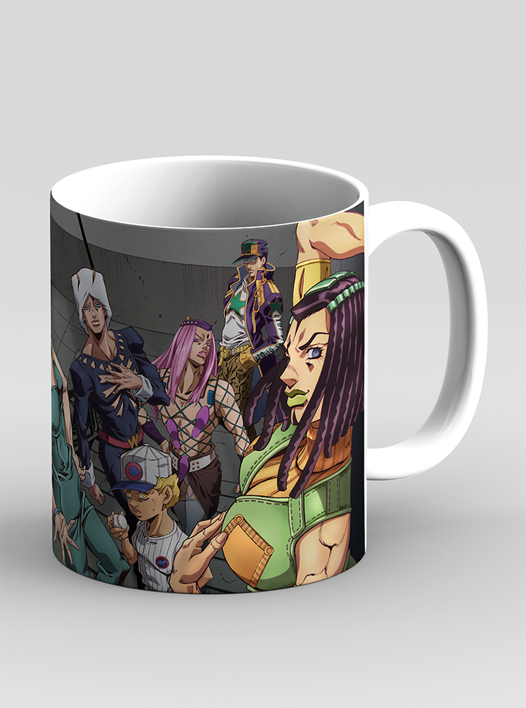 Чашка "Неймовірні пригоди ДжоДжо" 4 (JoJo's Bizarre Adventure)