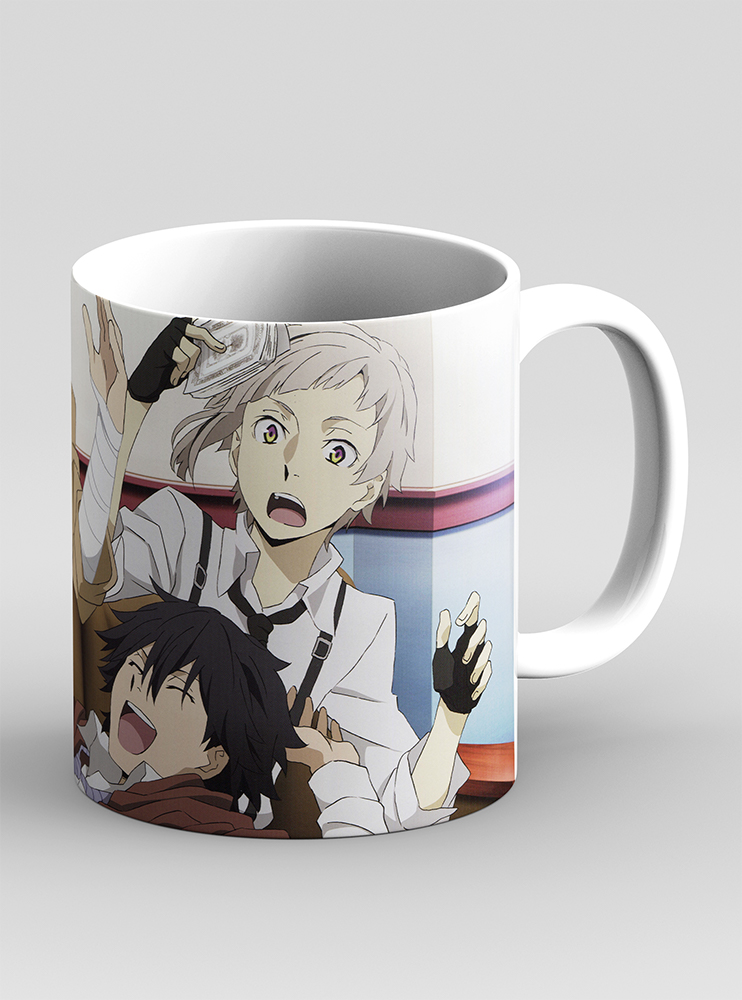 Чашка Літературні генії Бродячі Пси 3 (Bungou Stray Dogs)