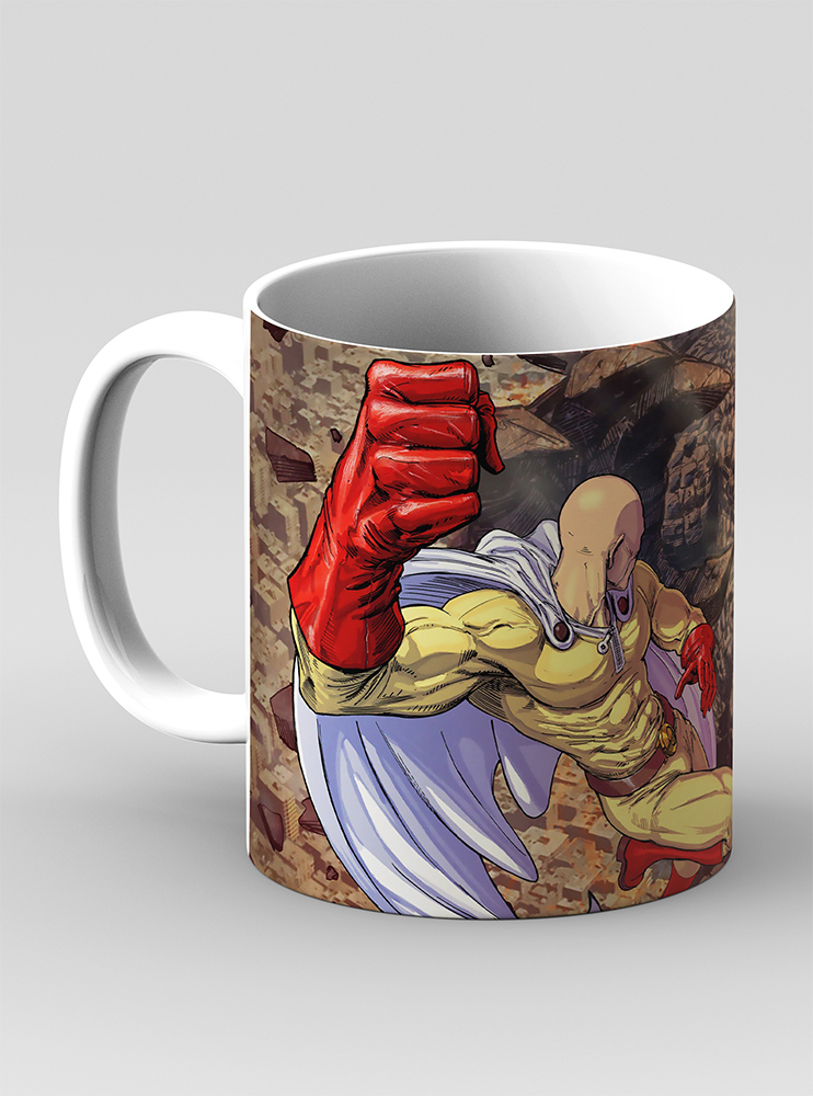 Чашка "Сайтама і монстр" (One-Punch Man)