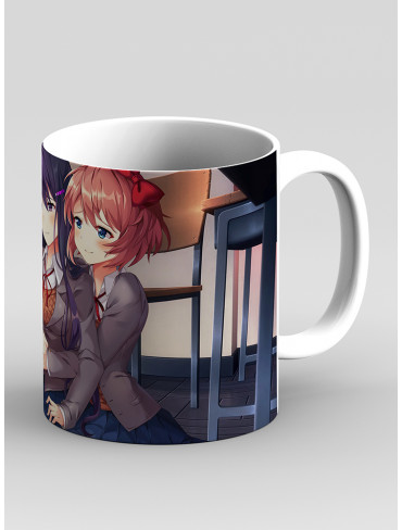 Чашка Doki Doki Літературний клуб! 4 (Doki Doki Literature Club!)