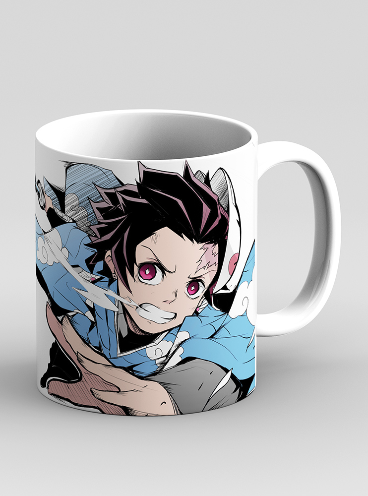 Чашка Танджиро Камадо (Demon Slayer: Kimetsu no Yaiba)