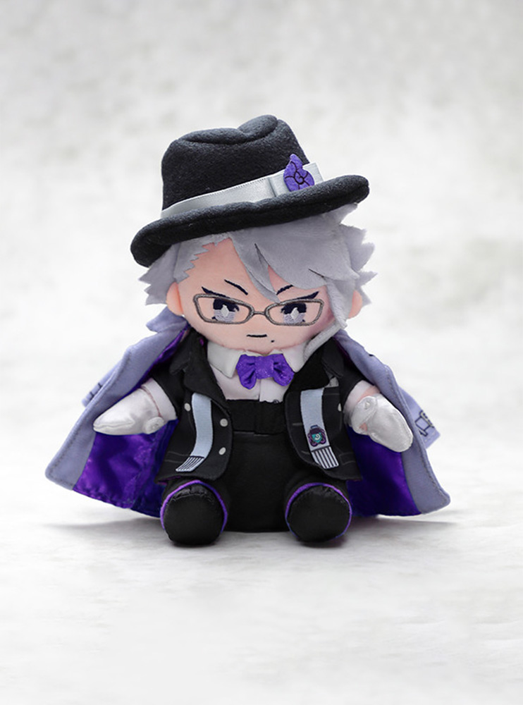 М'яка іграшка Twisted Wonderland - Azul Ashengrotto - Book with Character Mascot Azul Ashengrotto Ver.