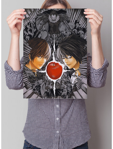 Плакат А3 Зошит смерті (Death Note)