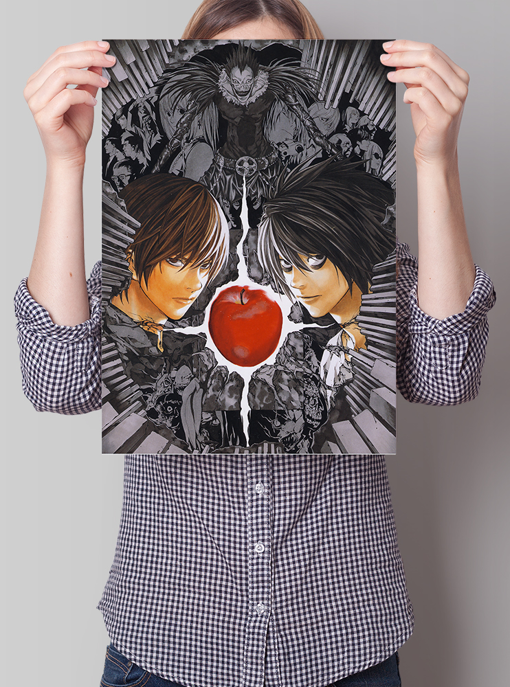 Плакат А3 Зошит смерті (Death Note)