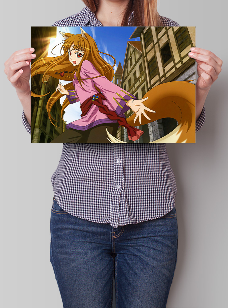 Плакат А3 Вовчиця і прянощі (Spice and Wolf)