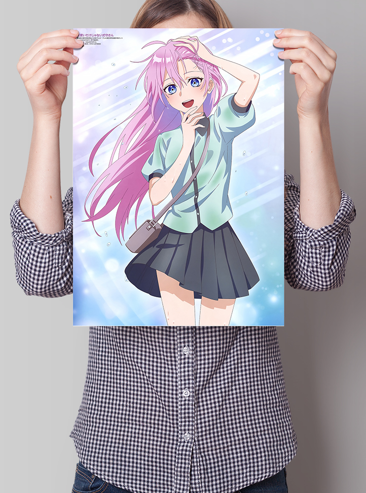 Плакат А3 Шикіморі не лише мила (Kawaii dake ja Nai Shikimori-san)