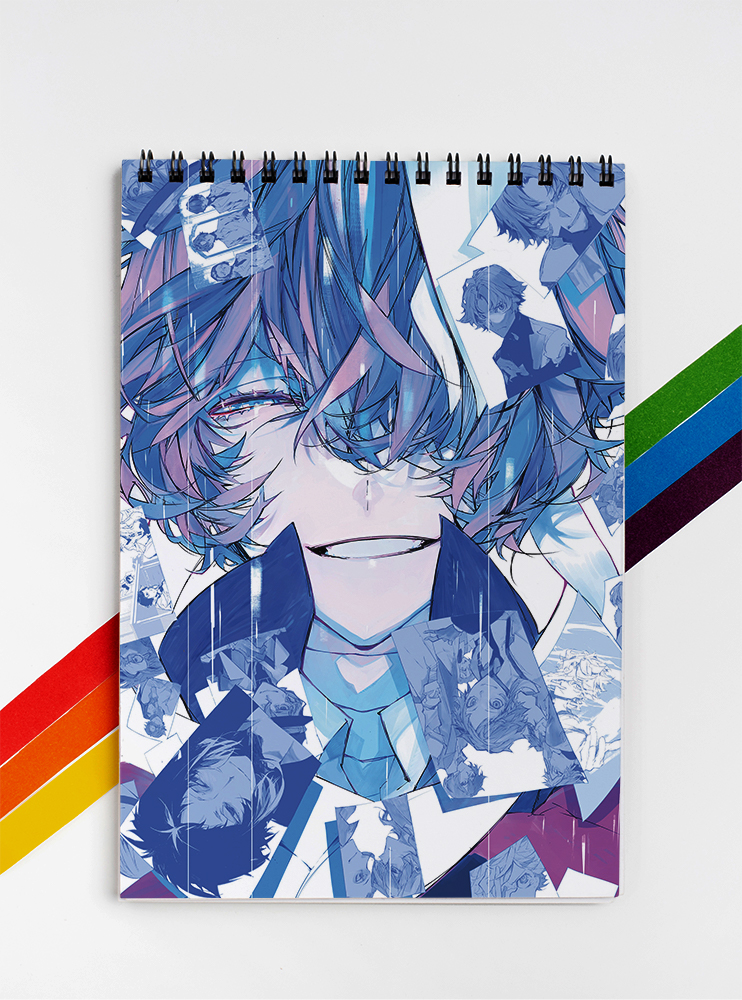 Скетчбук Дазай (Bungou Stray Dogs)