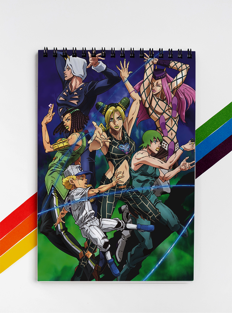 Скетчбук "Неймовірні пригоди ДжоДжо" (JoJo's Bizarre Adventure)