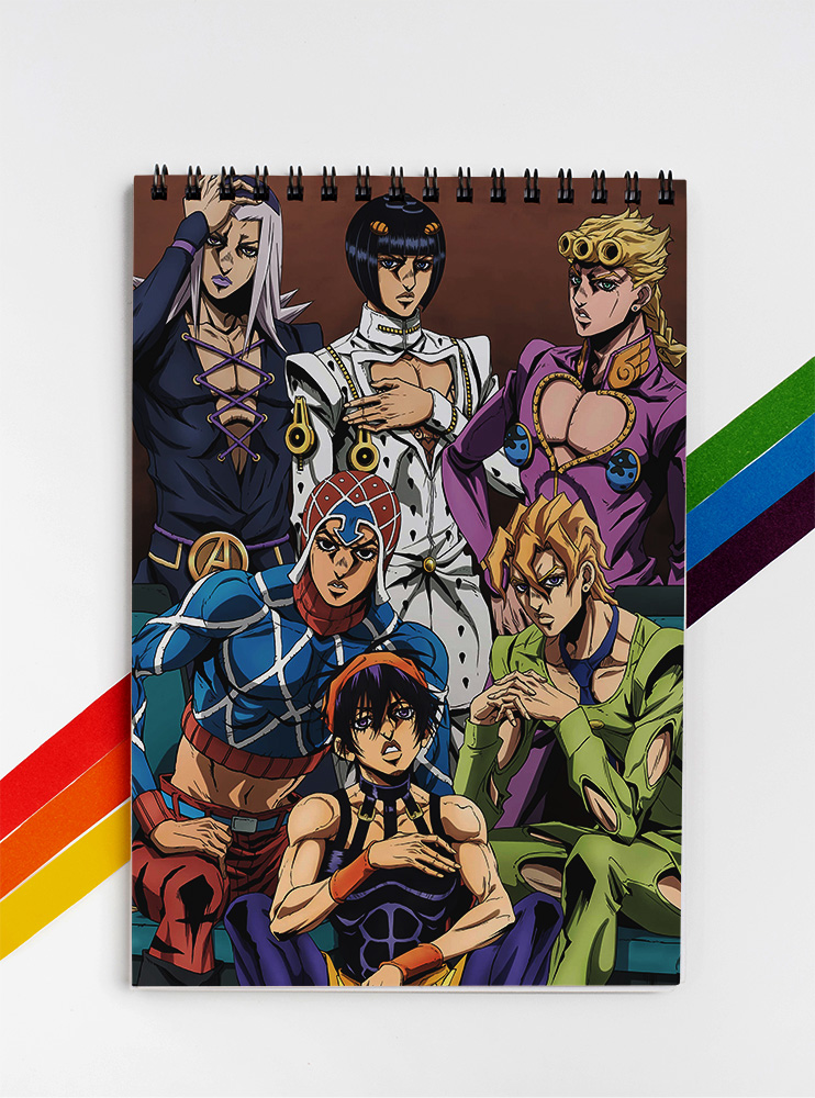 Скетчбук Неймовірні пригоди ДжоДжо 3 (JoJo's Bizarre Adventure)