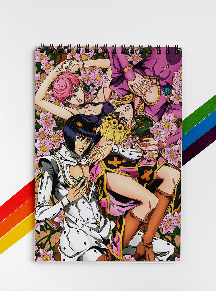 Скетчбук Неймовірні пригоди ДжоДжо 4 (JoJo's Bizarre Adventure)