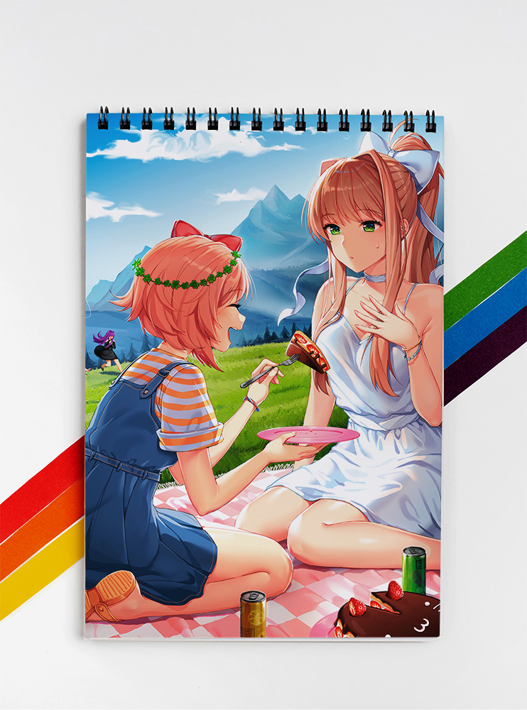 Скетчбук Doki Doki Літературний клуб! (Doki Doki Literature Club!)