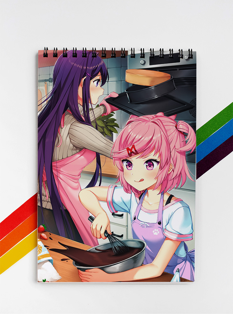 Скетчбук Doki Doki Літературний клуб! 3 (Doki Doki Literature Club!)