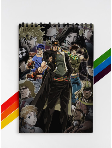 Скетчбук Неймовірні пригоди ДжоДжо 5 (JoJo's Bizarre Adventure)