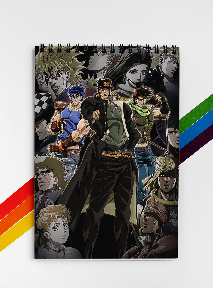 Скетчбук Неймовірні пригоди ДжоДжо 5 (JoJo's Bizarre Adventure)