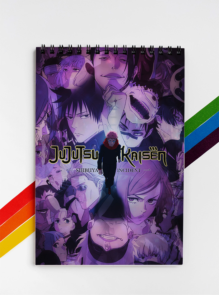 Скетчбук Магічна битва 2 (Jujutsu Kaisen)