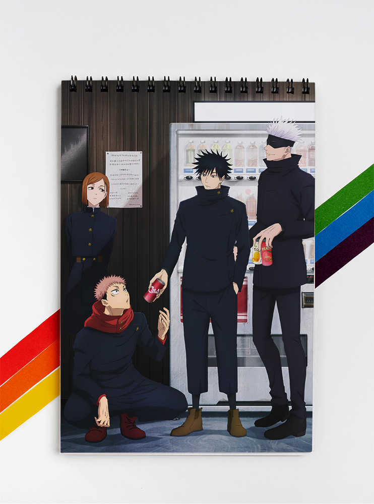 Скетчбук Магічна битва 4 (Jujutsu Kaisen)