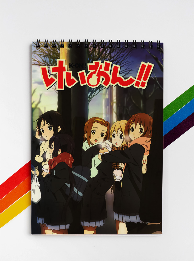 Скетчбук Легка музика (K-On)