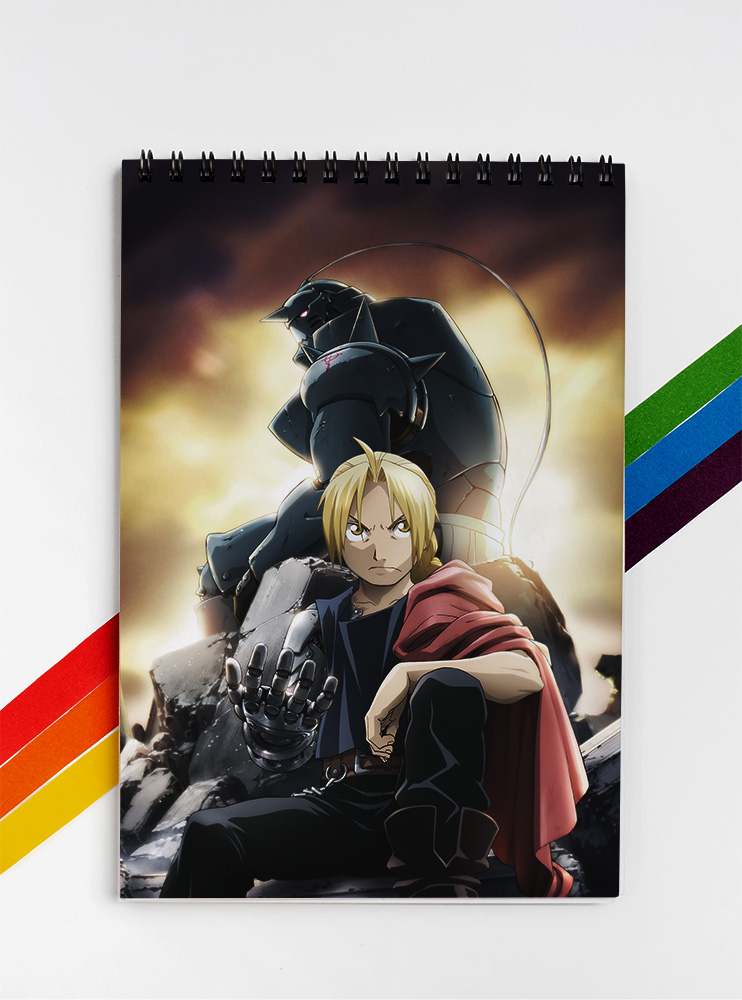 Скетчбук Сталевий алхімік 2 (Fullmetal Alchemist)