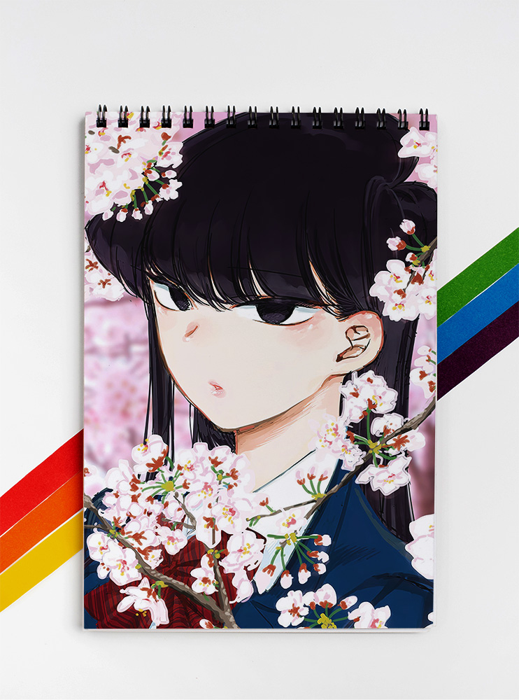 Скетчбук "У Комі проблеми зі спілкуванням" (Komi-san wa, Comyushou desu)