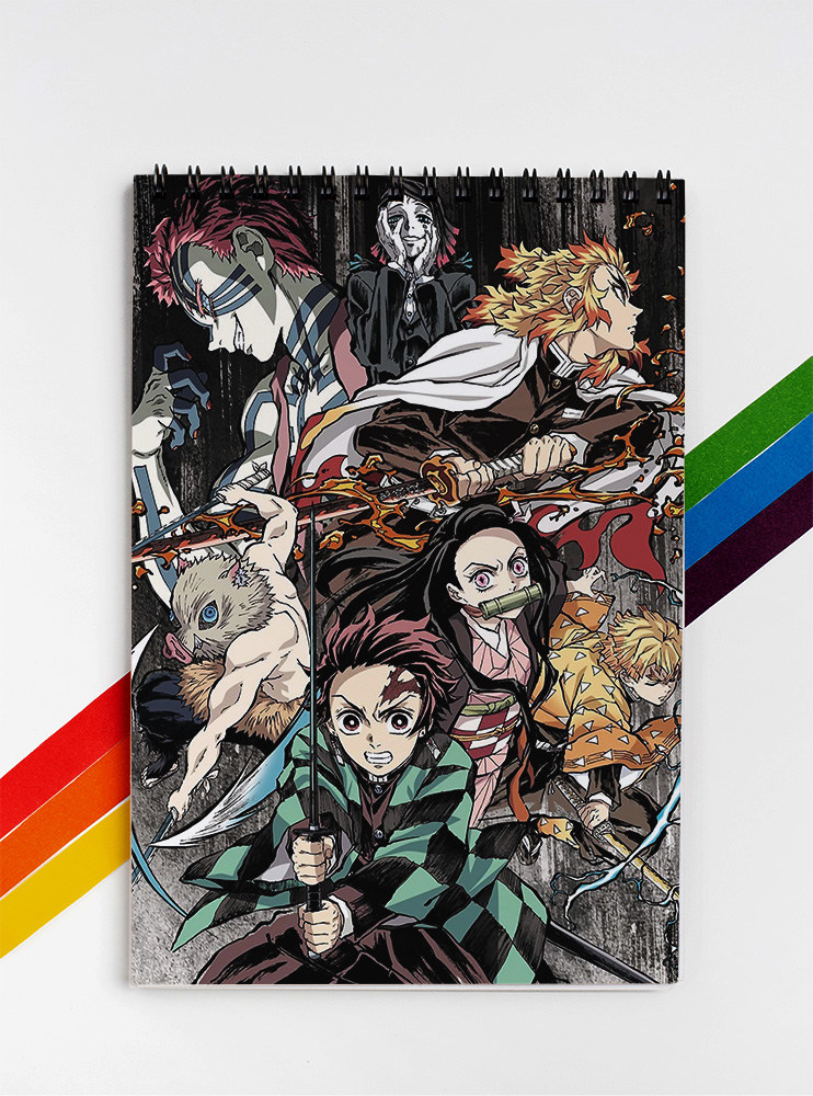 Скетчбук Клинок, що знищує демонів (Kimetsu no Yaiba)