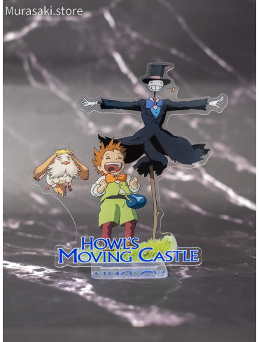 Акриловий стенд Мандрівний замок Хаула (Howl's Moving Castle)