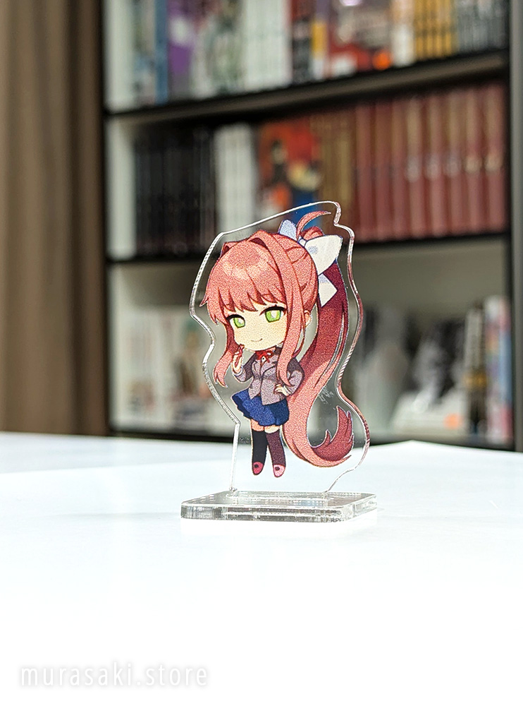 Міні акриловий стенд Моніка (Doki Doki Literature Club!)