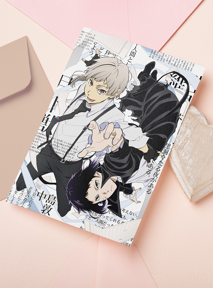 Листівка Ацуші/Акутаґава 3 (Bungou Stray Dogs)