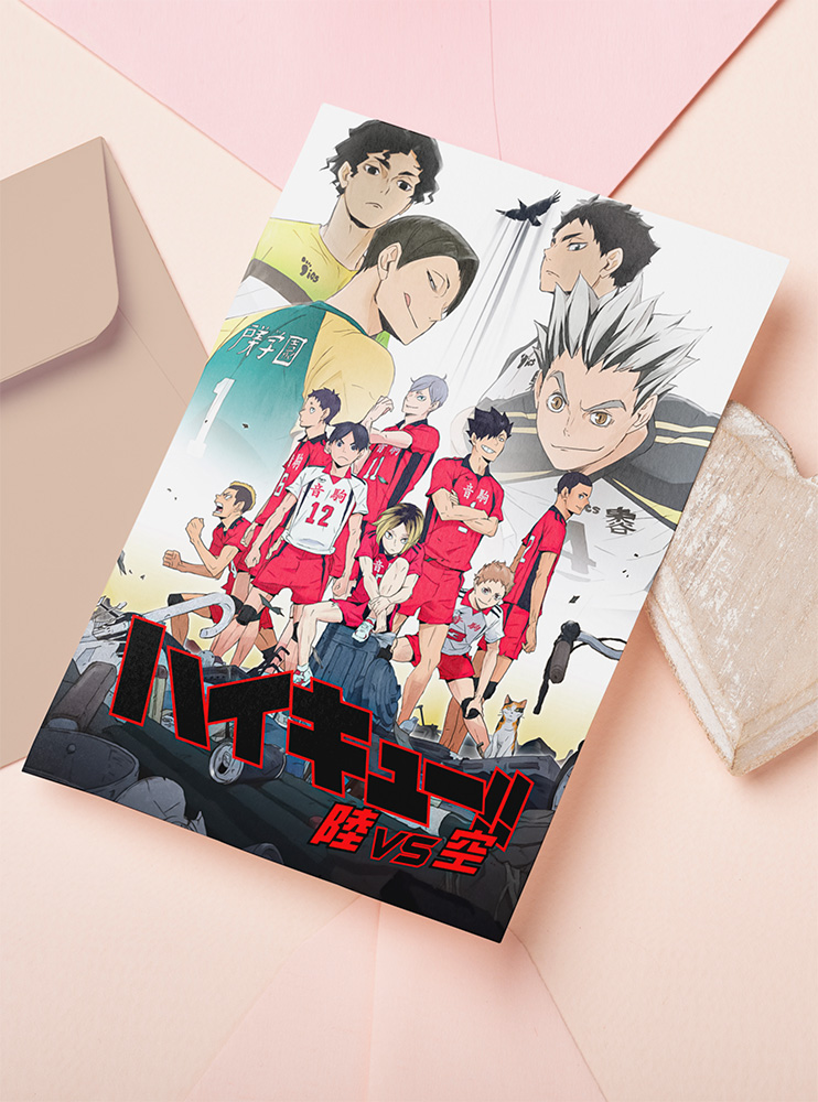 Листівка Волейбол 3 (Haikyuu) Листівка Волейбол 3 (Haikyuu)
