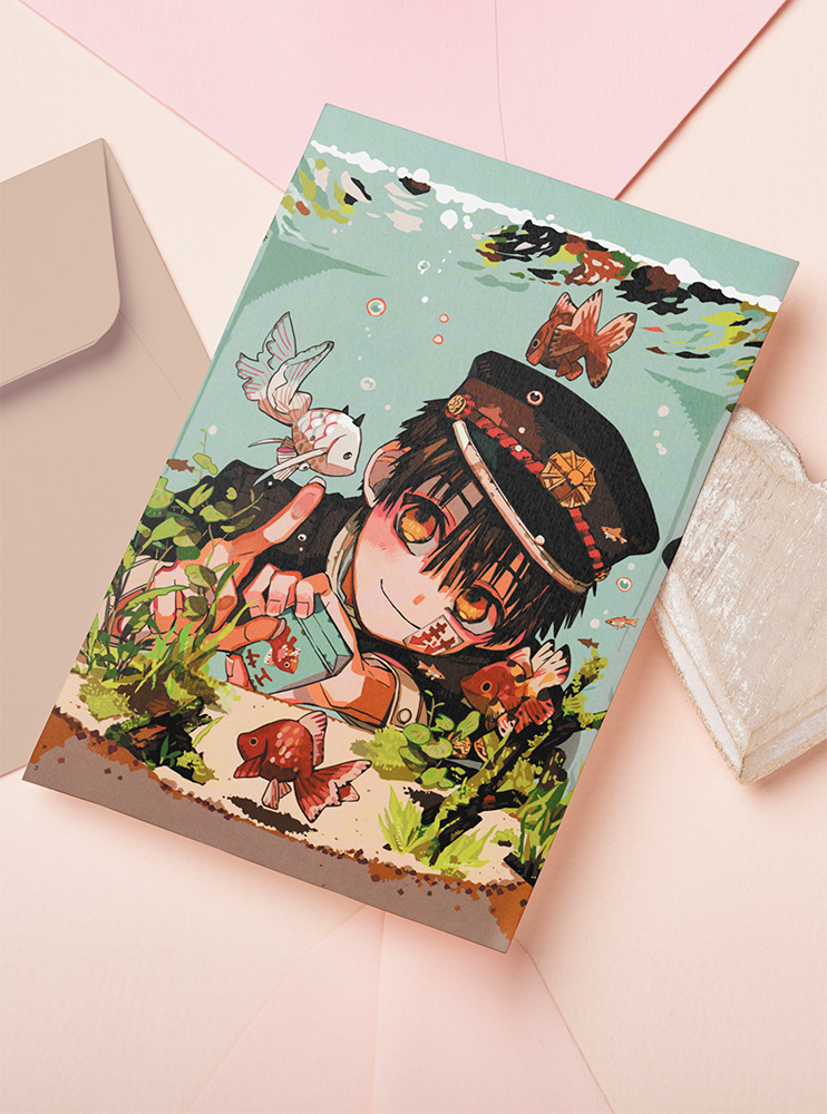Листівка Ханако 2 (Jibaku Shounen Hanako-kun)