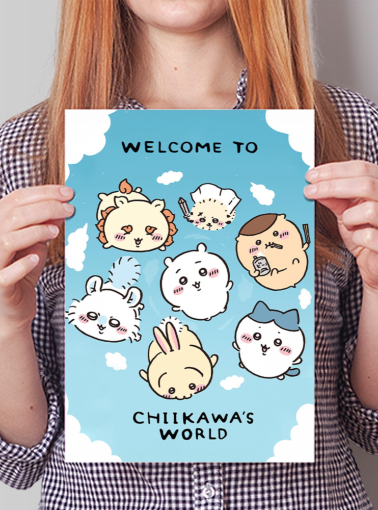 Плакат А4 Chiikawa