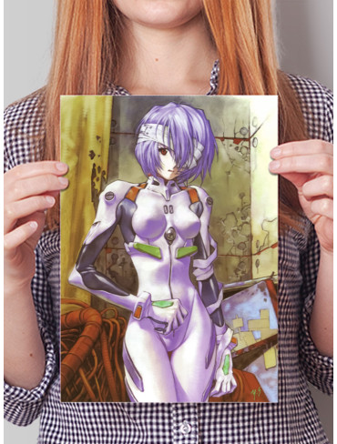 Плакат А4 Євангеліон 2 (Evangelion)